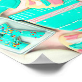 ベーキングCookie電話ケース、ベーキングツール電話ケース ポスター (角)