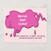 ベークセールの両面カスタマイズ可能なプロモーション チラシ (裏面)