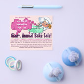 ベークセールの両面カスタマイズ可能なプロモーション チラシ (シングル)