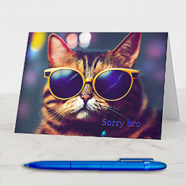 ベークールト誕生日猫カード カード