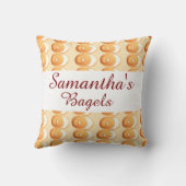 ベーグルとクリーム クッション (裏面)