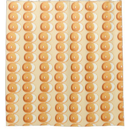 ベーグルとクリーム シャワーカーテン