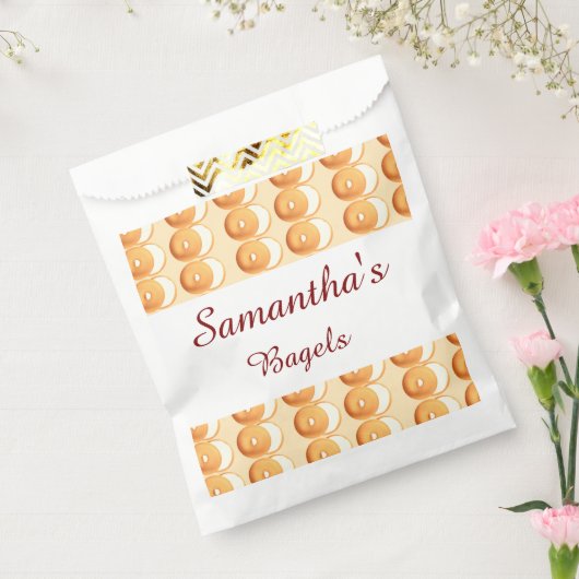 ベーグルとクリーム フェイバーバッグ (封をした状態)