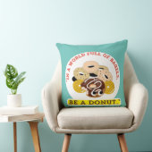 ベーグルの言葉で，ドーナツになる クッション (椅子)