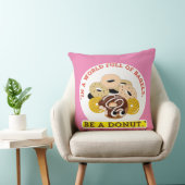 ベーグルの言葉で，ドーナツになる クッション (椅子)