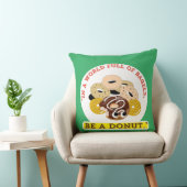 ベーグルの言葉で，ドーナツになる クッション (椅子)