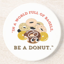 ベーグルの言葉で，ドーナツになる コースター