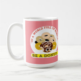 ベーグルの言葉で，ドーナツになる コーヒーマグカップ