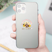 ベーグルの言葉で,ドーナツになる シール (スマートフォン)