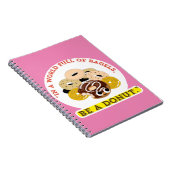 ベーグルの言葉で,ドーナツになる ノートブック (右側)