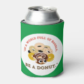 ベーグルの言葉で,ドーナツになる 缶クーラー (缶正面)