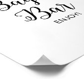 ベーグルバー レモン シトリス シャワープレート ポスター (角)