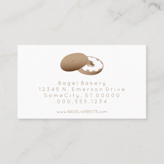 ベーグルロイヤリティスタンプ ロイヤリティカード (裏面)