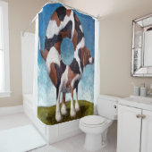 ベーグル絵画の贈り物 シャワーカーテン (インサイチュ)