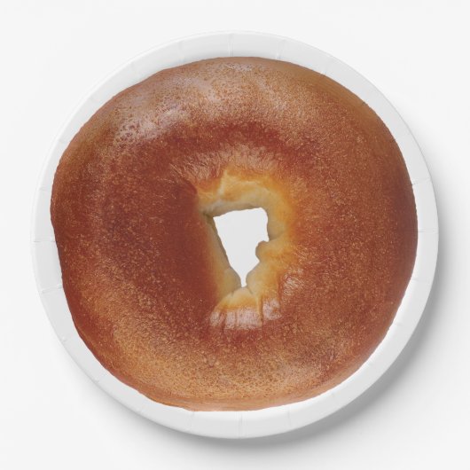 ベーグル2 ペーパープレート (正面)