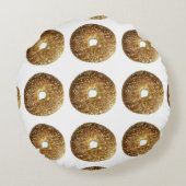 ベーグル3装飾用クッション ラウンドクッション (裏面)