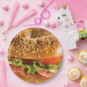 ベーグル5 ペーパープレート (パーティー)