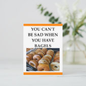ベーグル ポストカード (スタンド正面)