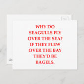 ベーグル ポストカード (正面/裏面)