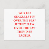 ベーグル ポストカード (正面)