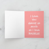 ベーグル・ラバー シーズンカード (内部)