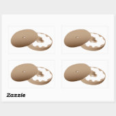 ベーグル 長方形シール (シート)