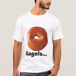 ベーゲルおよびチーズ Tシャツ