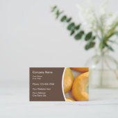 ベーゲルのベーカリーのモダンなデザイン 名刺 (スタンド正面)