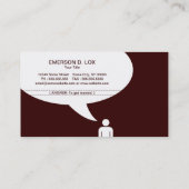 ベーゲルの冗談 名刺 (裏面)