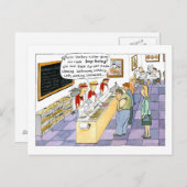 ベーゲルショップ漫画 ポストカード (正面/裏面)