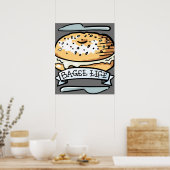 ベーゲルライフすべてのベーグルは私にとって全てである ポスター (キッチン)