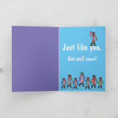 ベーコンおもしろいがすぐにカード贈り物に カード (内部)