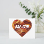 ベーコンおもしろいユーモア ポストカード (スタンド正面)