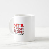 ベーコンが多すぎる面白いマグカップ コーヒーマグカップ (正面左)