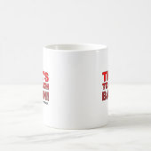 ベーコンが多すぎる面白いマグカップ コーヒーマグカップ (中央)