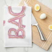 ベーコンが大好き キッチンタオル (四つ折り)