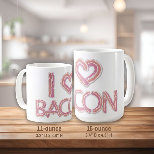 ベーコンが大好き コーヒーマグカップ