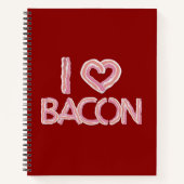 ベーコンが大好き ノートブック (正面)