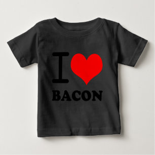 ベーコンが大好き ベビーTシャツ