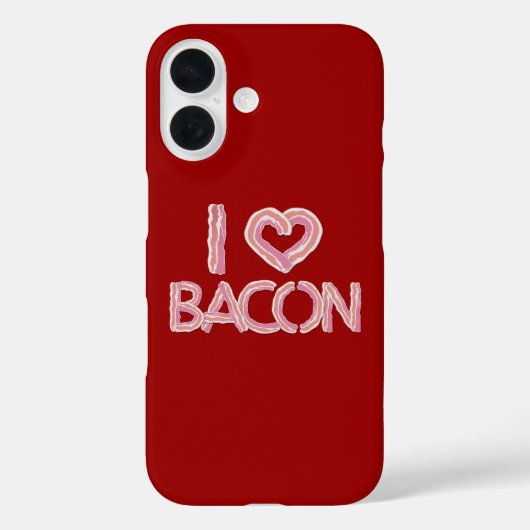 ベーコンが大好き Case-Mate iPhoneケース (裏面)