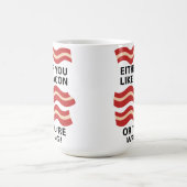 ベーコンが好きマグ コーヒーマグカップ (中央)