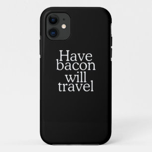 ベーコンが旅をする iPhone 11 ケース