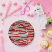 ベーコンで包んで! ペーパープレート (パーティー)