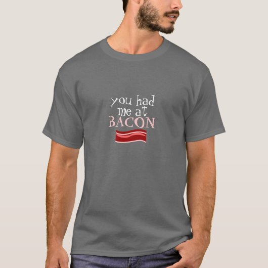 ベーコンで恋に落ちた Tシャツ (正面)