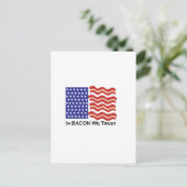 ベーコンで我々は信頼する ポストカード (スタンド正面)