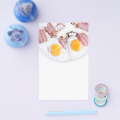 ベーコンで揚げた卵 チラシ (シングル)