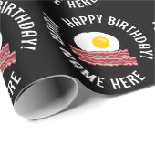 ベーコンとエグスのお気に入りの誕生日包装紙 ラッピングペーパー (ロールコーナー)