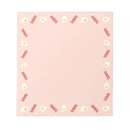 ベーコンとエッグについて ノートパッド