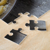 ベーコンとパルメザンのスパゲッティカルボナーラパスタ ジグソーパズル (側面)