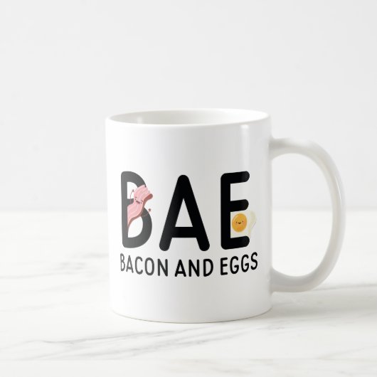ベーコンと卵 コーヒーマグカップ (右)